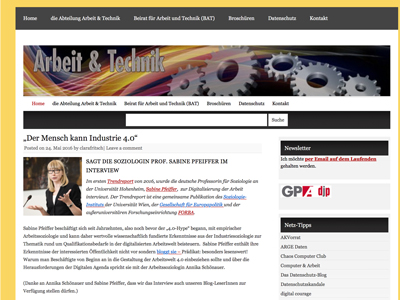 Arbeit & Technik – Pfeiffer – Der Mensch kann Industrie 4.0