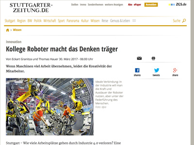 Berliner Zeitung – Automatisierung – Pfeiffer