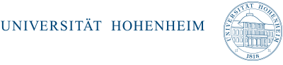 Uni Hohenheim – Lehrstuhl für Soziologie, Prof. Dr. habil. Sabine Pfeiffer Logo Universität Hohenheim